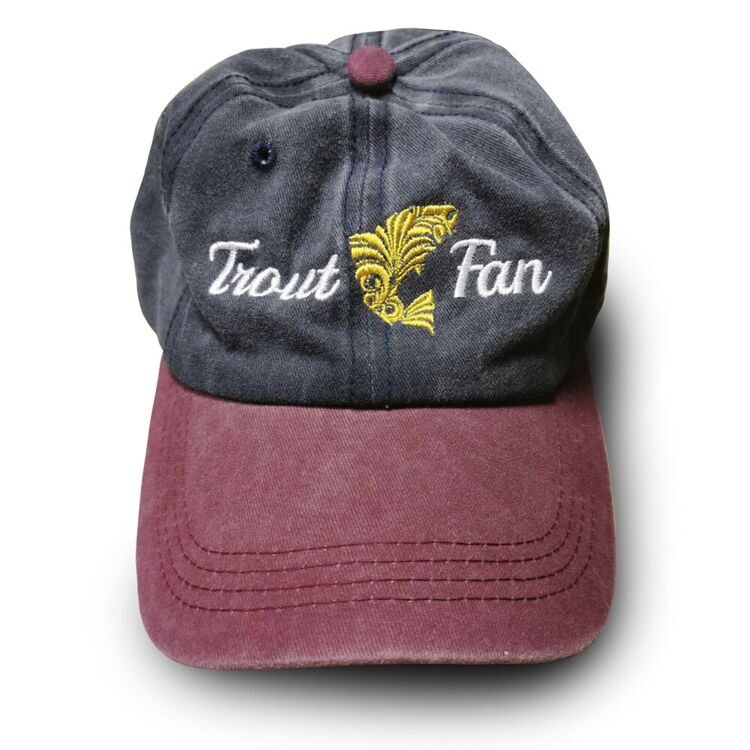 Кепка Trout Fan Logo Cap (Navy/Red)